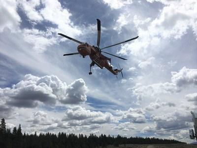 Erickson Debuts Composite Main Rotor Blades