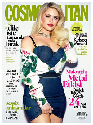 Kelsea Moscatel is Cosmopolitan Turkey's March Cover Star