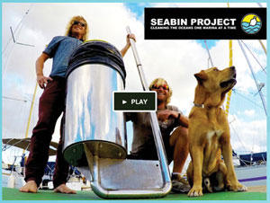 The Seabin Project, un cubo de basura automático para el mar.