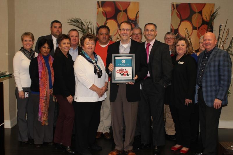 Employees Vote Wind Creek Hospitality One of the Best Casinos to Work For